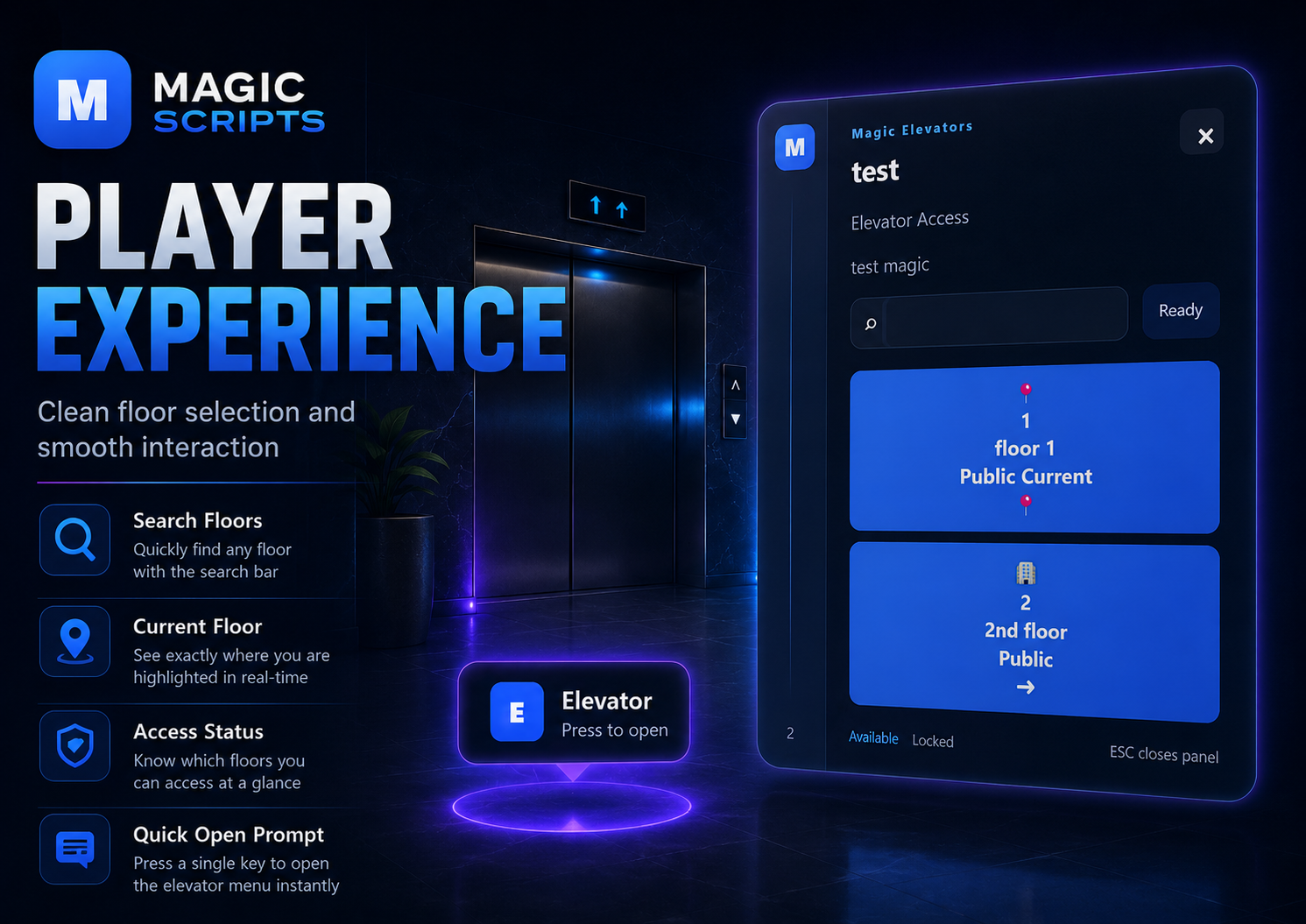 Magic Elevators – Open Source