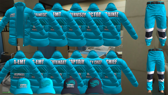 Vespucci Jackets [Male and Female]