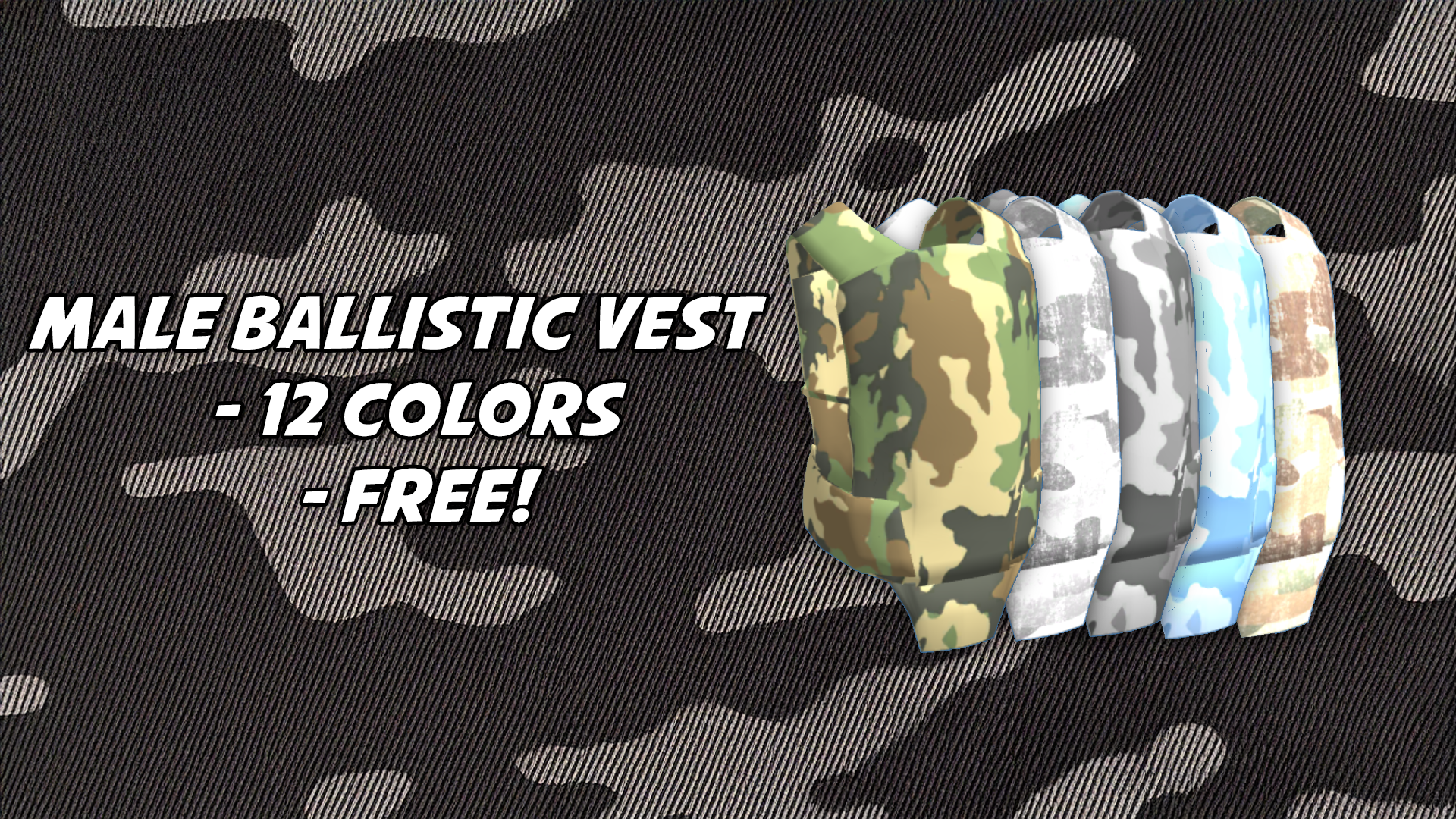 Male Ballistic Vest
