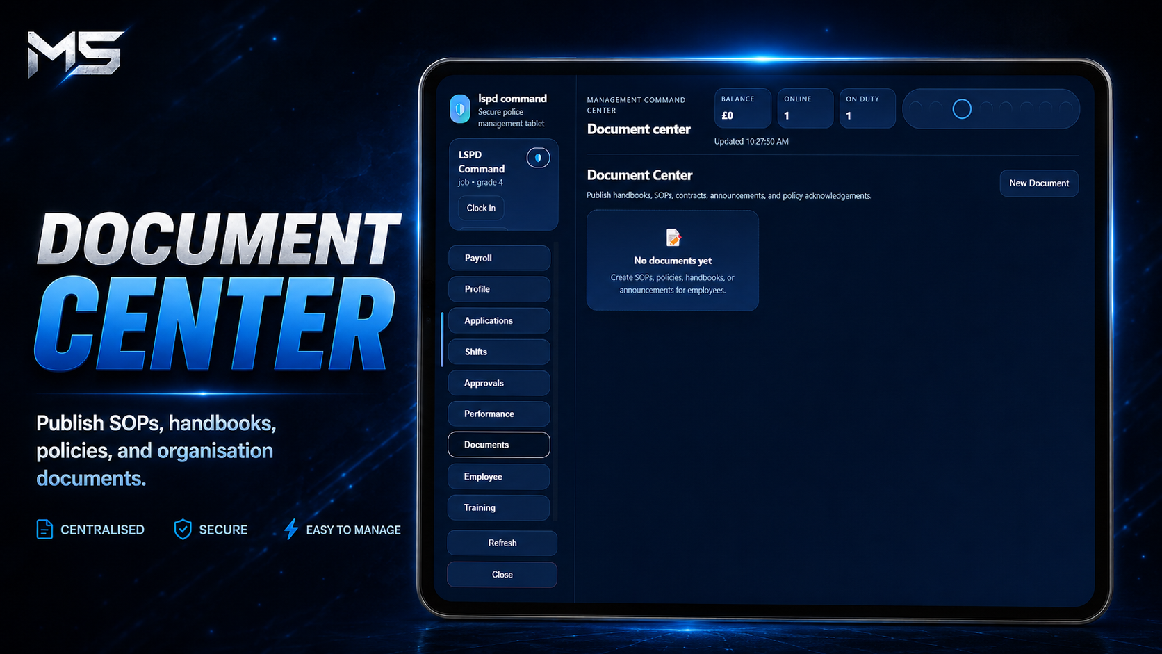 Magic Boss Menu – FiveM Business Management System
