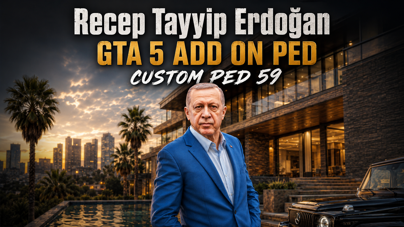 Recep Tayyip Erdogan | FiveM Custom Ped 59
