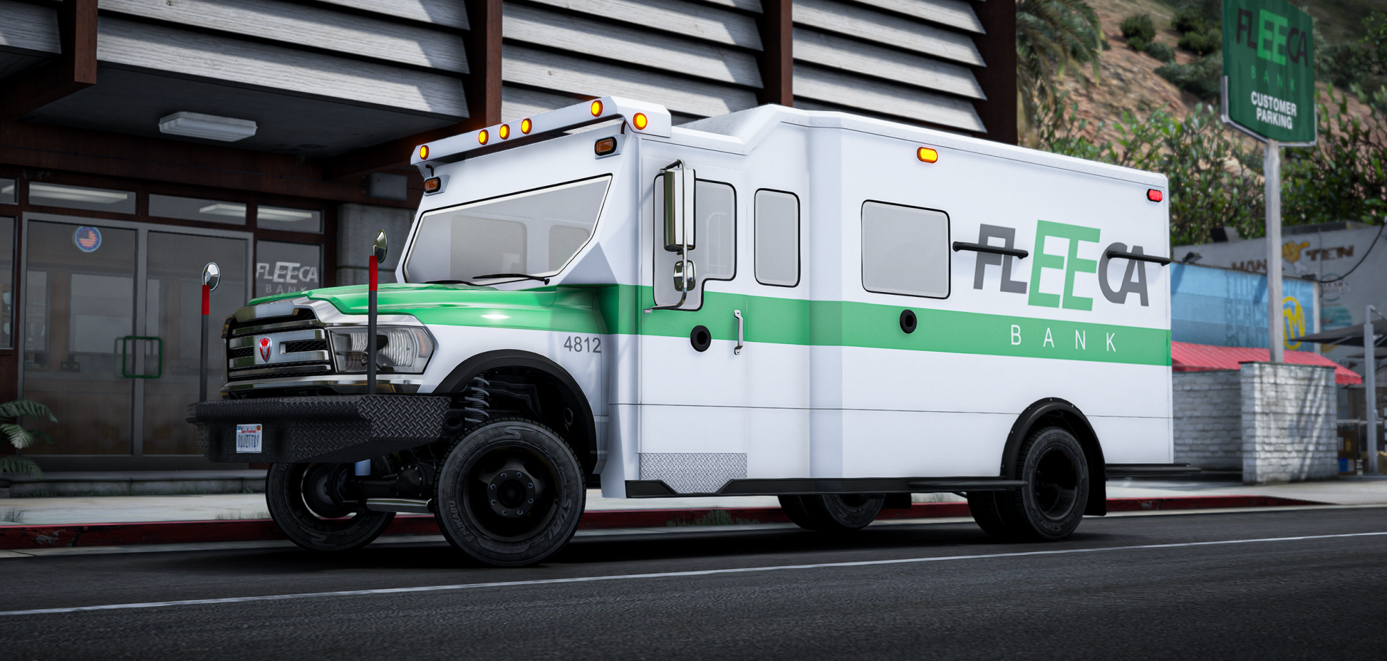 Bravado Bison 45XD Armored Bank Truck CIT