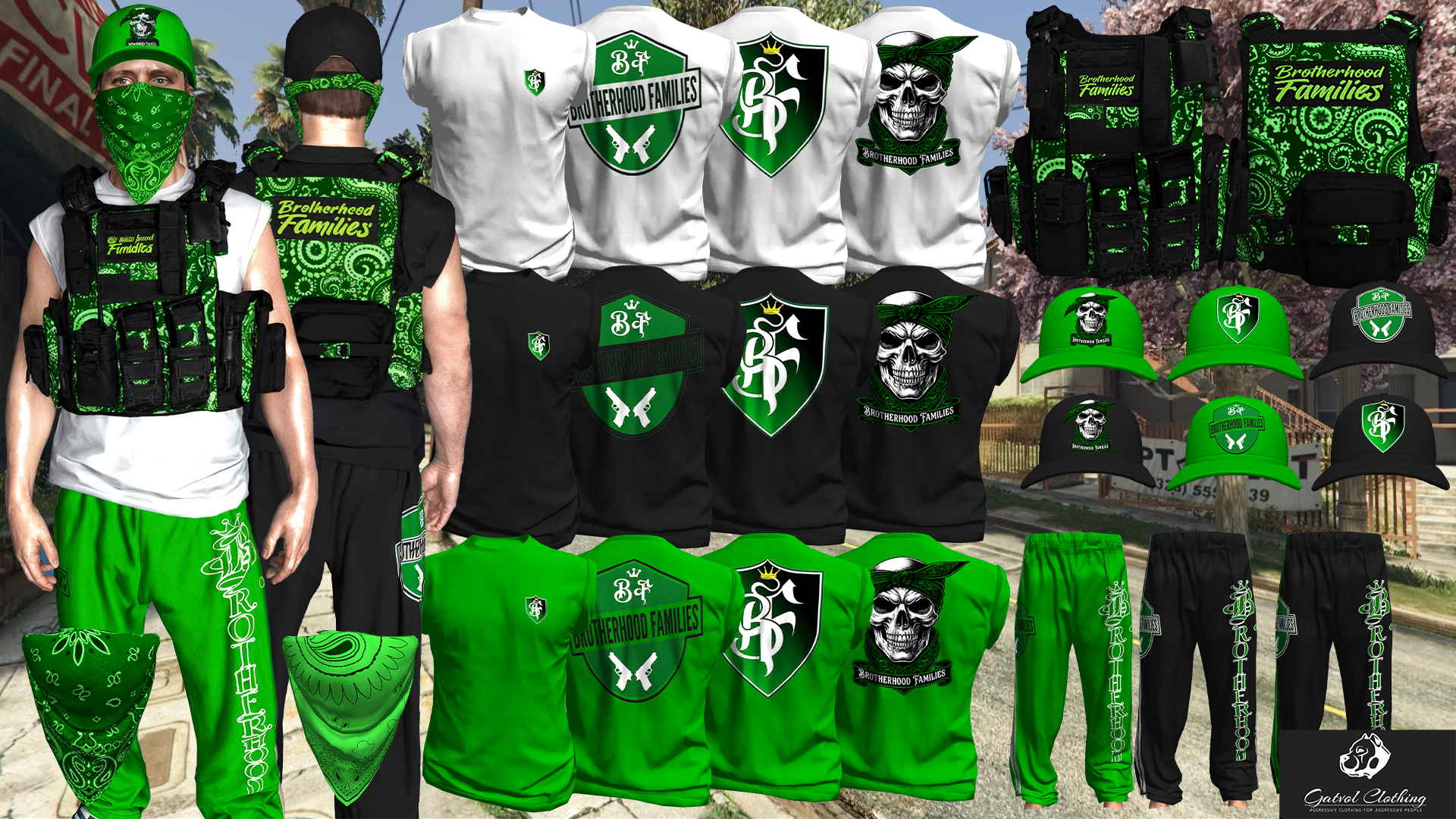 Brotherhood Families Street Wear (Male+Female)