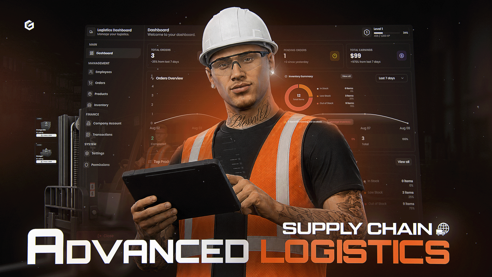 [Advanced Logistics] ESX QBCore Qbox {OPEN-SOURCE}