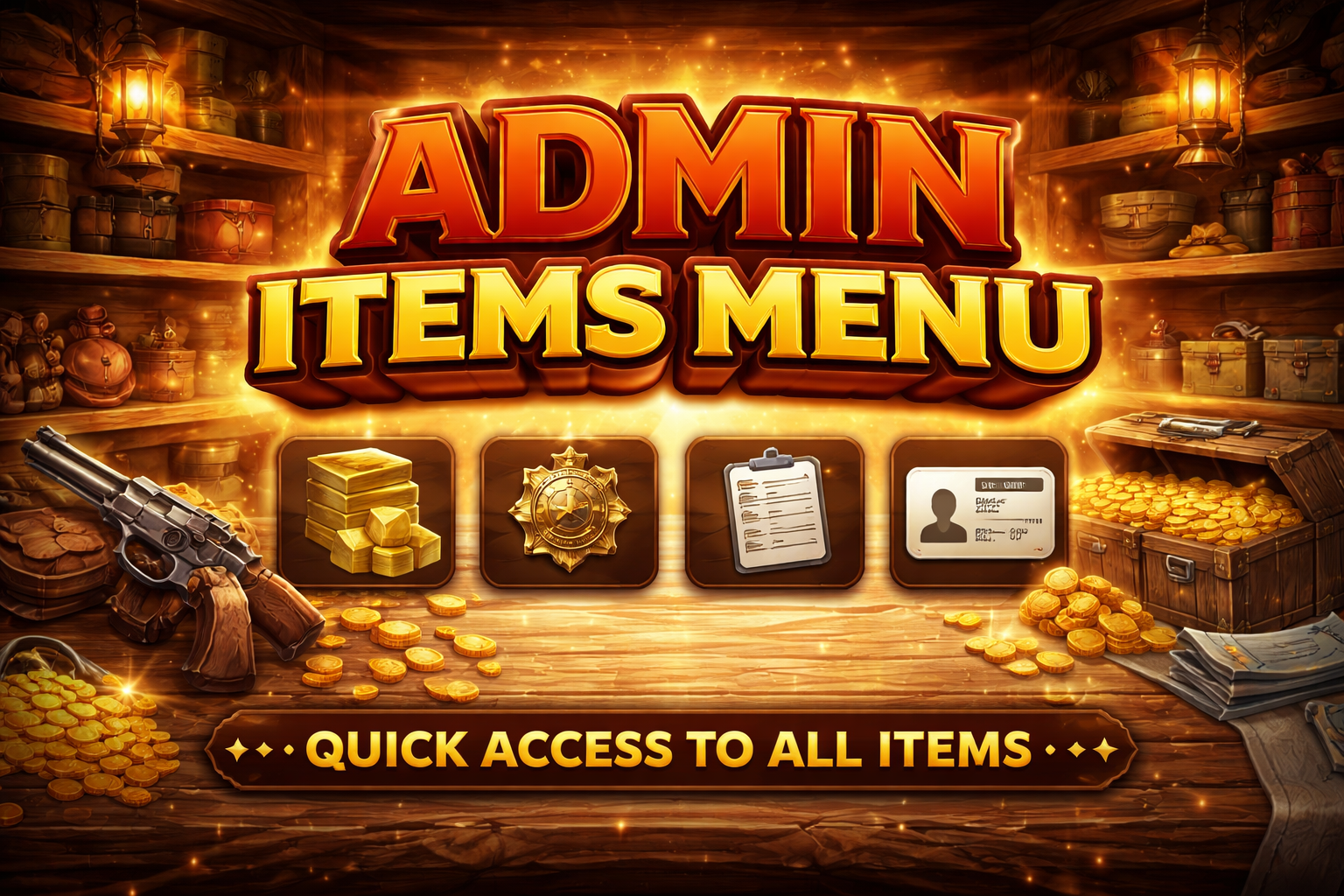 REDHUB ADMIN ITEMS MENU