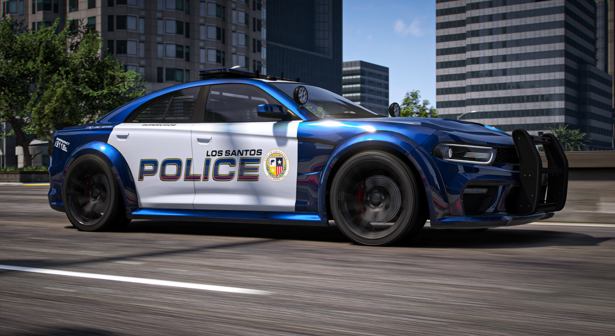 Bravado Buffalo Hellfire Widebody Police Interceptor (2023)