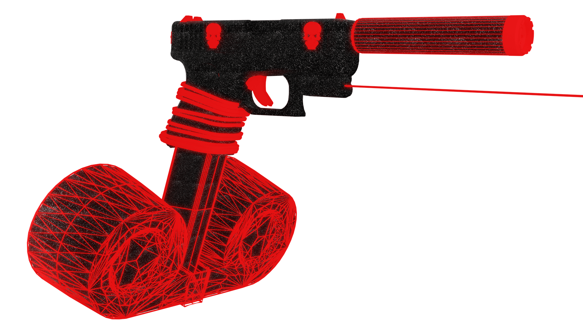 SP44 RED SKULL