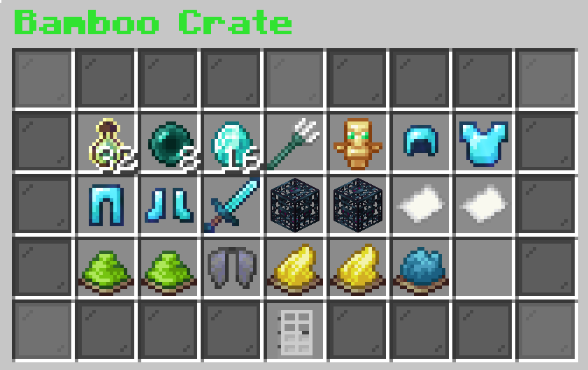 Bamboo Crate Key