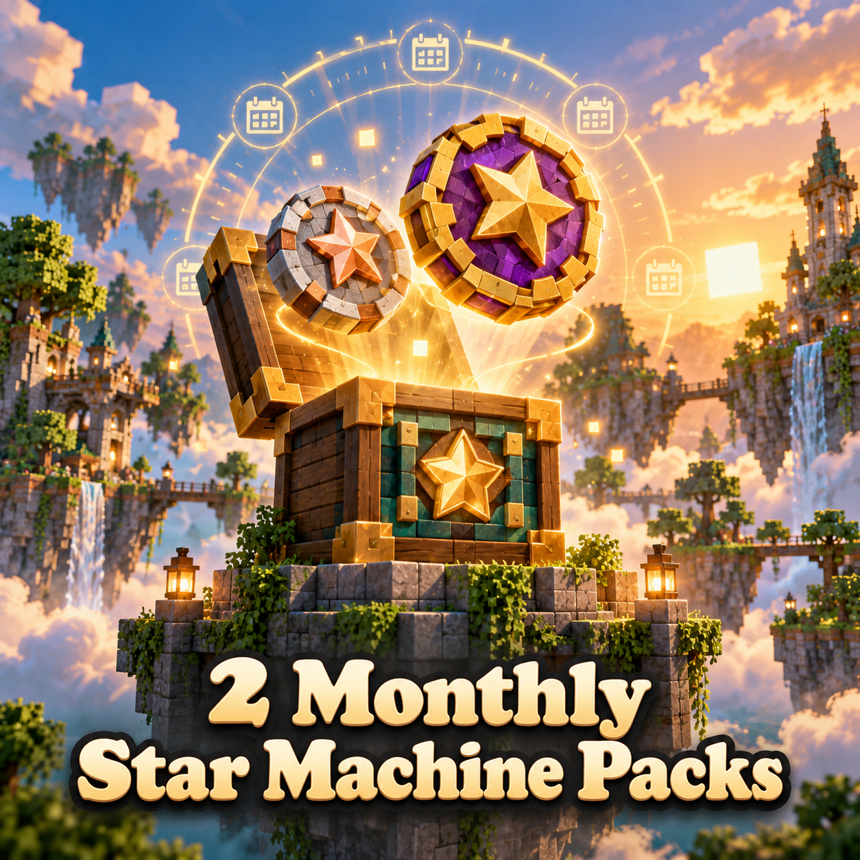 2 Monthly Star Machine Packs