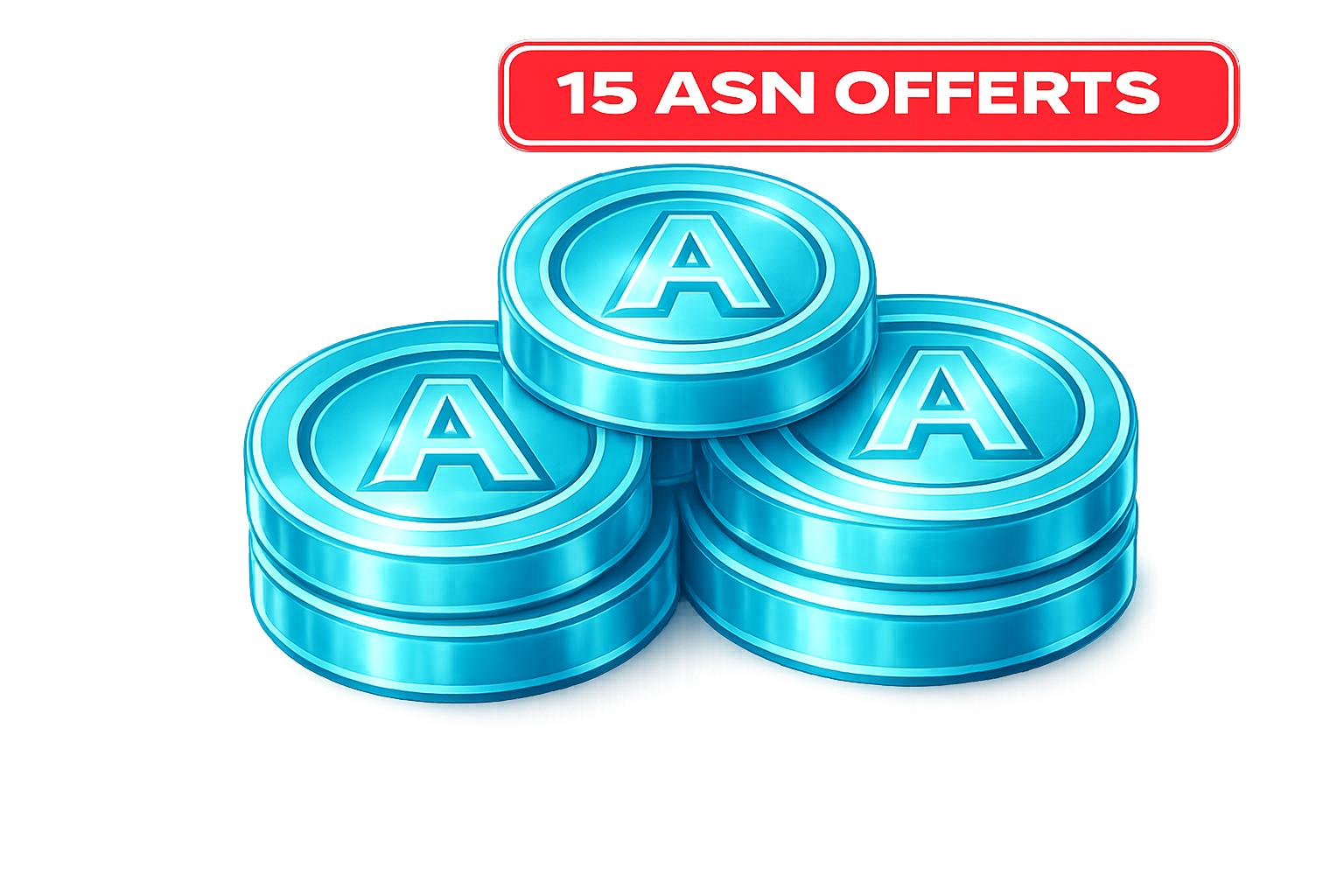 200 +15x COINS ASN