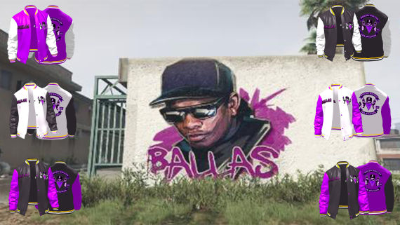 Ballas Gang Jackets 1 [Male and Female]