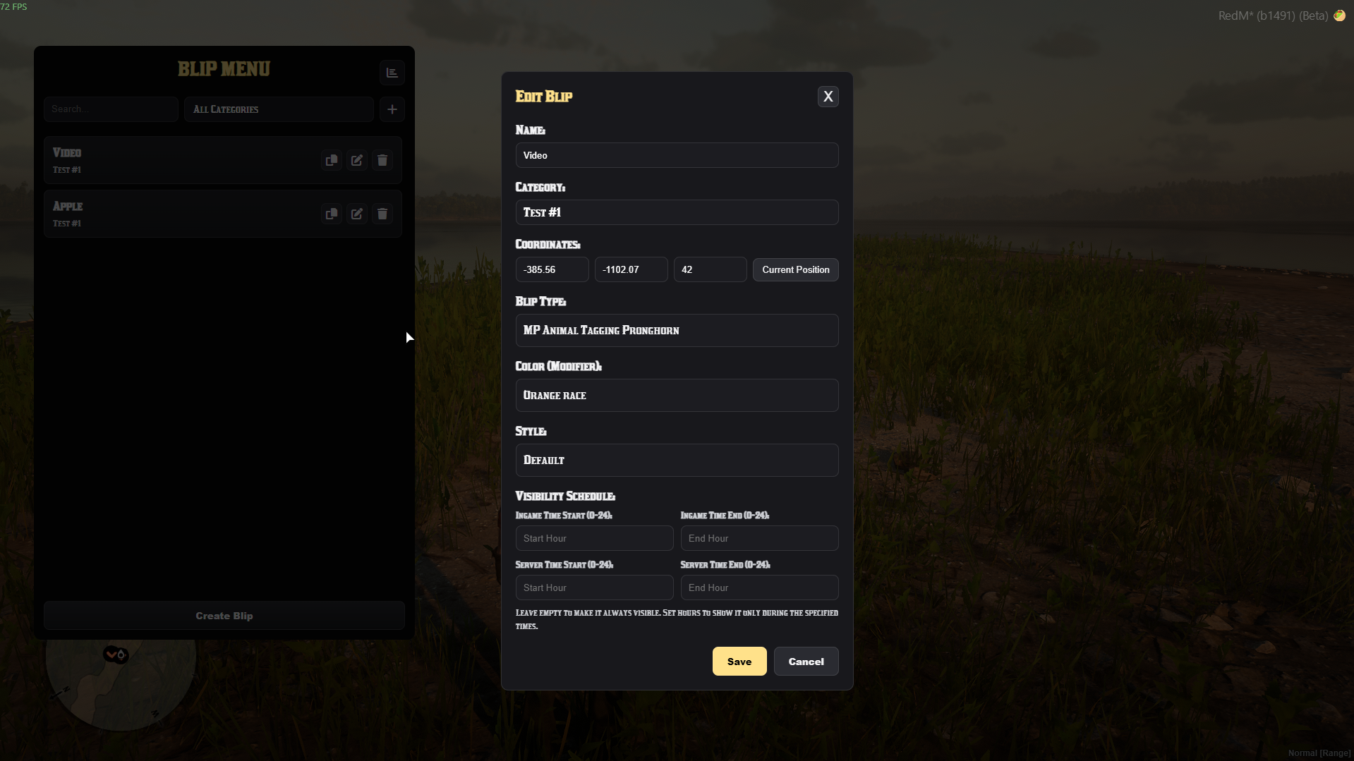 Blipmanager