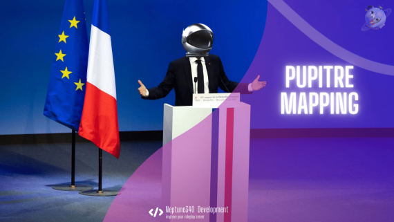 Pupitre Présidentielle Français