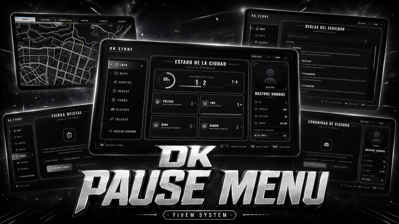 DK PAUSE MENU