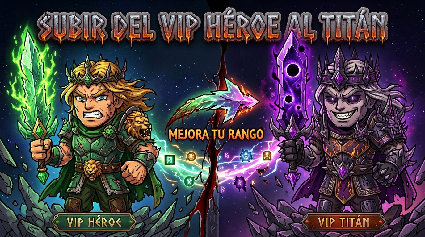 VIP HERO -> VIP TITAN MEJORA