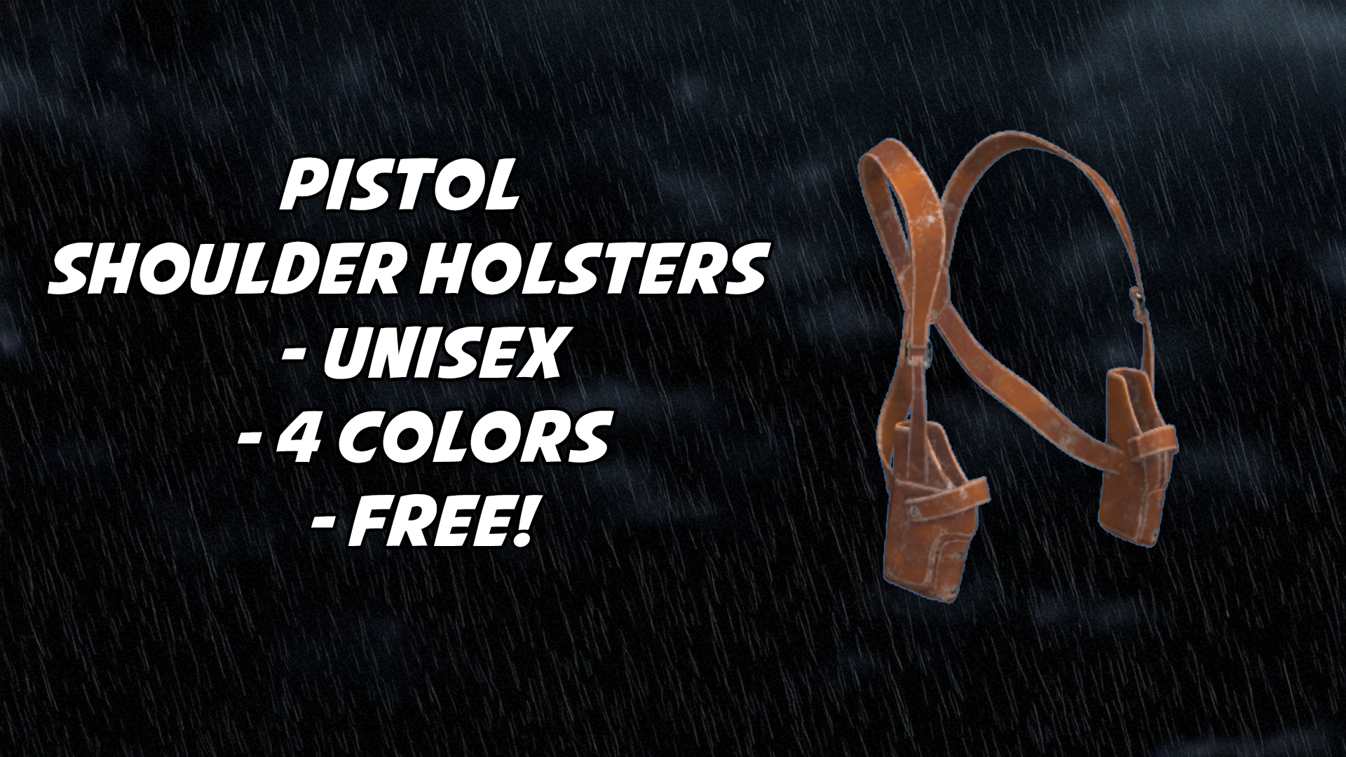 Unisex  Pistol Shoulder Holsters