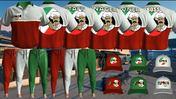 Pizza Nut Uniform [M+F]