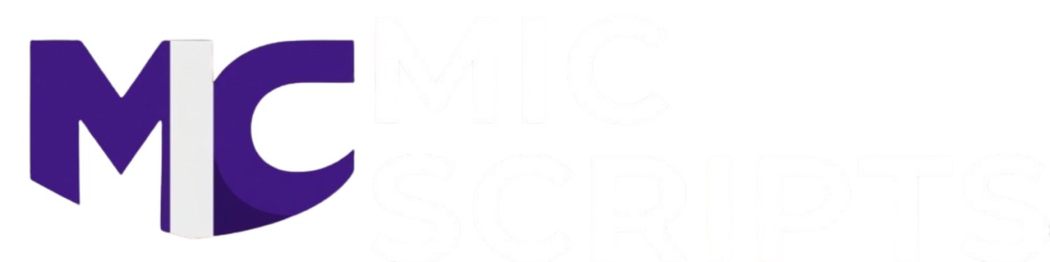 Mic Scripts  UNESCROWED | Vape Script +50 Flavours