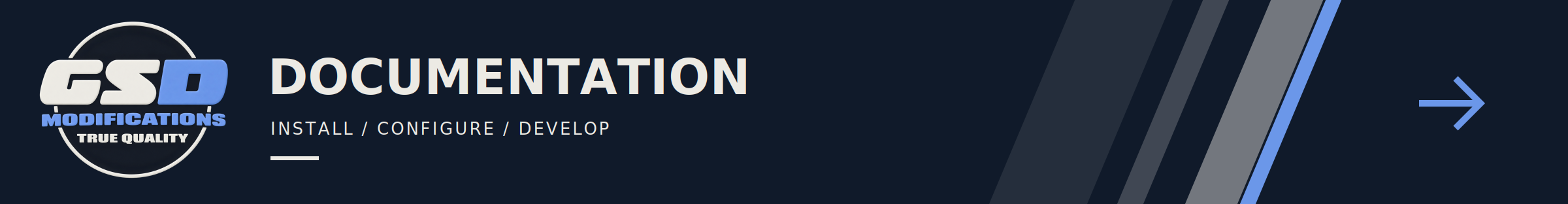 GSD documentation: install, configure, develop