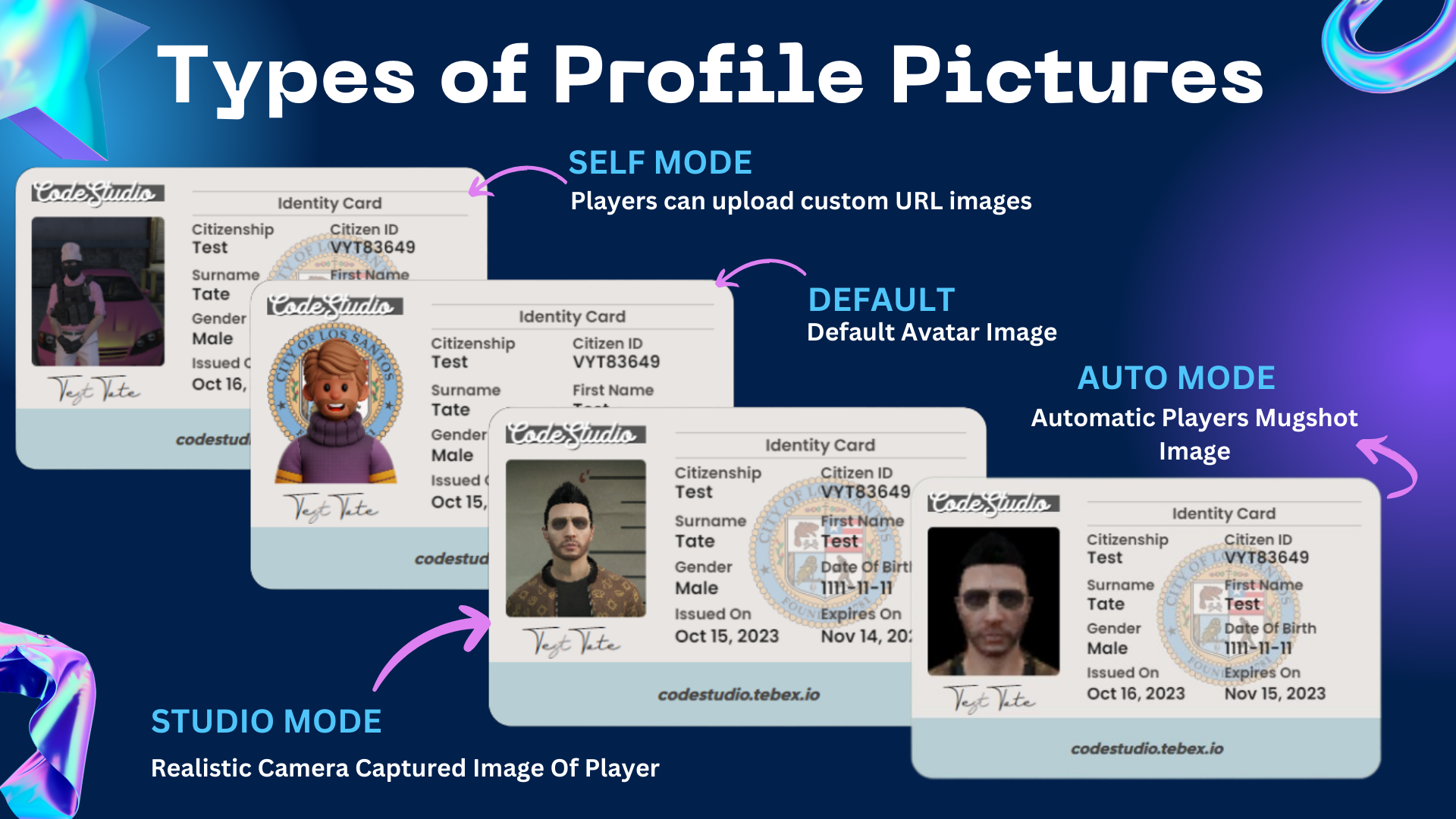 Code Studio Modern ID Card