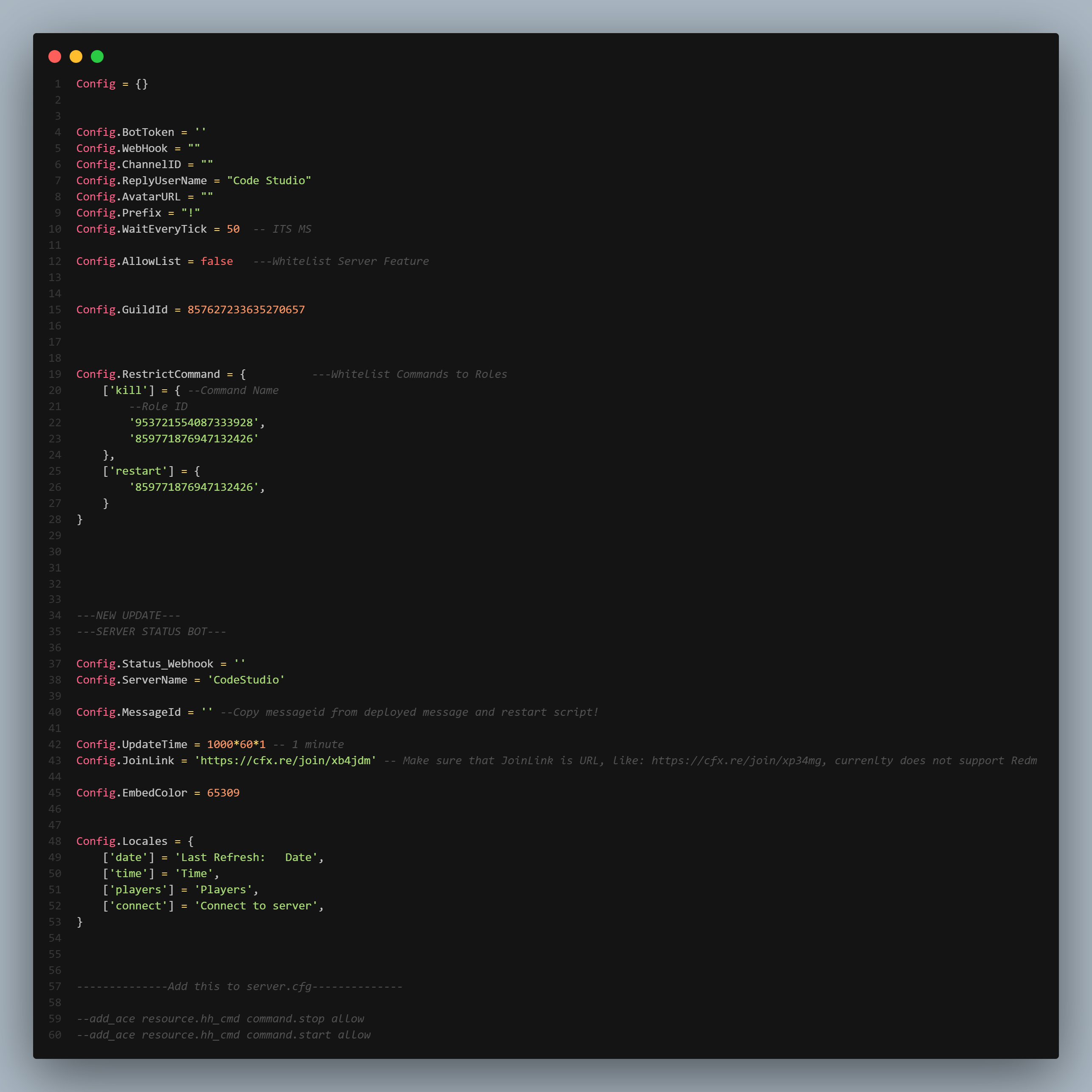 Code Studio | Discord2FiveM [QB] [Open]