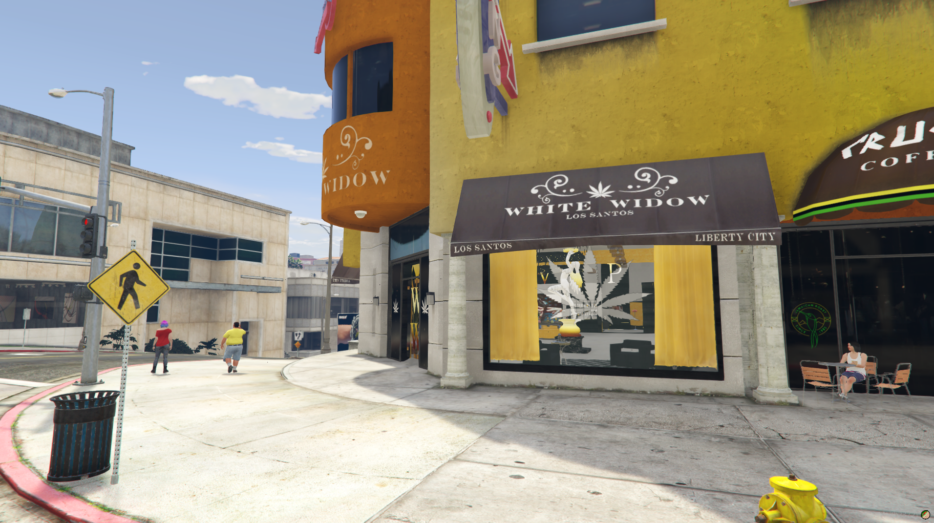 White Widow FiveM Map Marijuana Shop And Underground Growroom