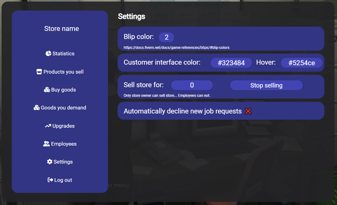 [ESX] [PAID] notbad-ownable-shops | Manage your own shop thumbnail 8