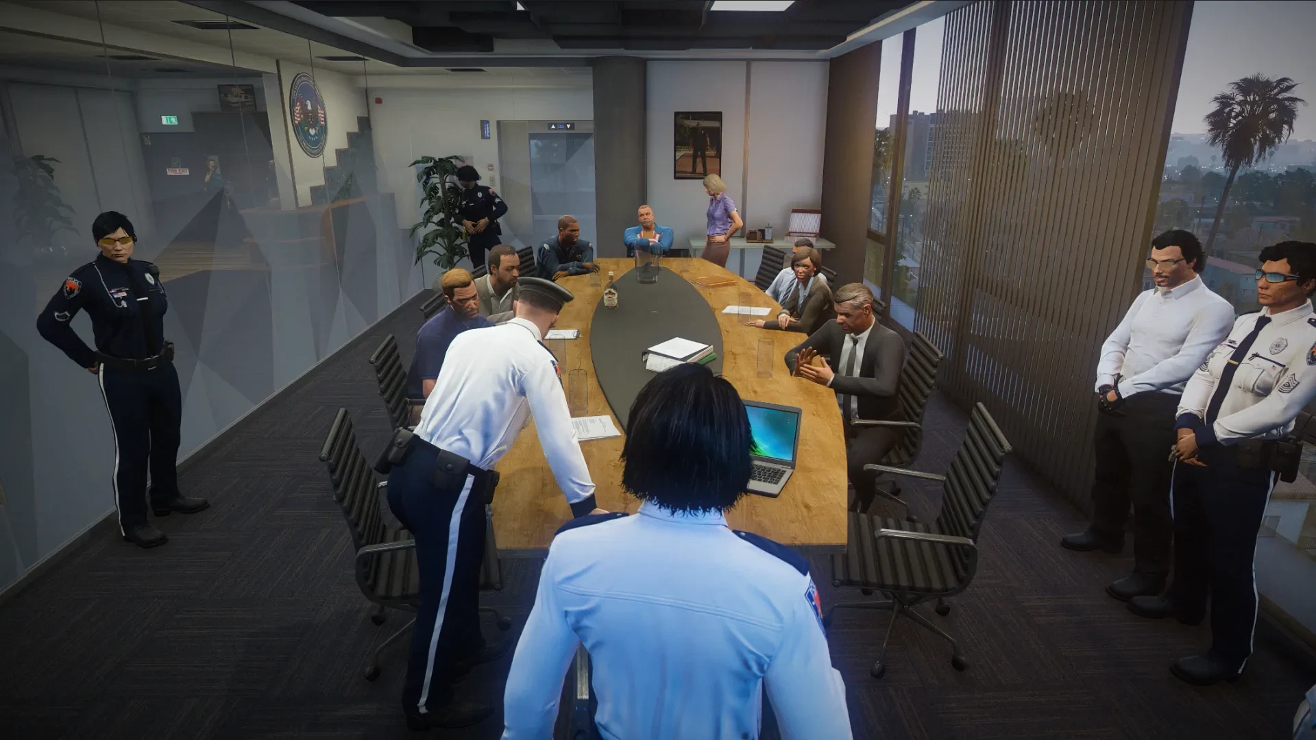 Vespucci Police Department crisis room GTA V FiveM Interior MLO