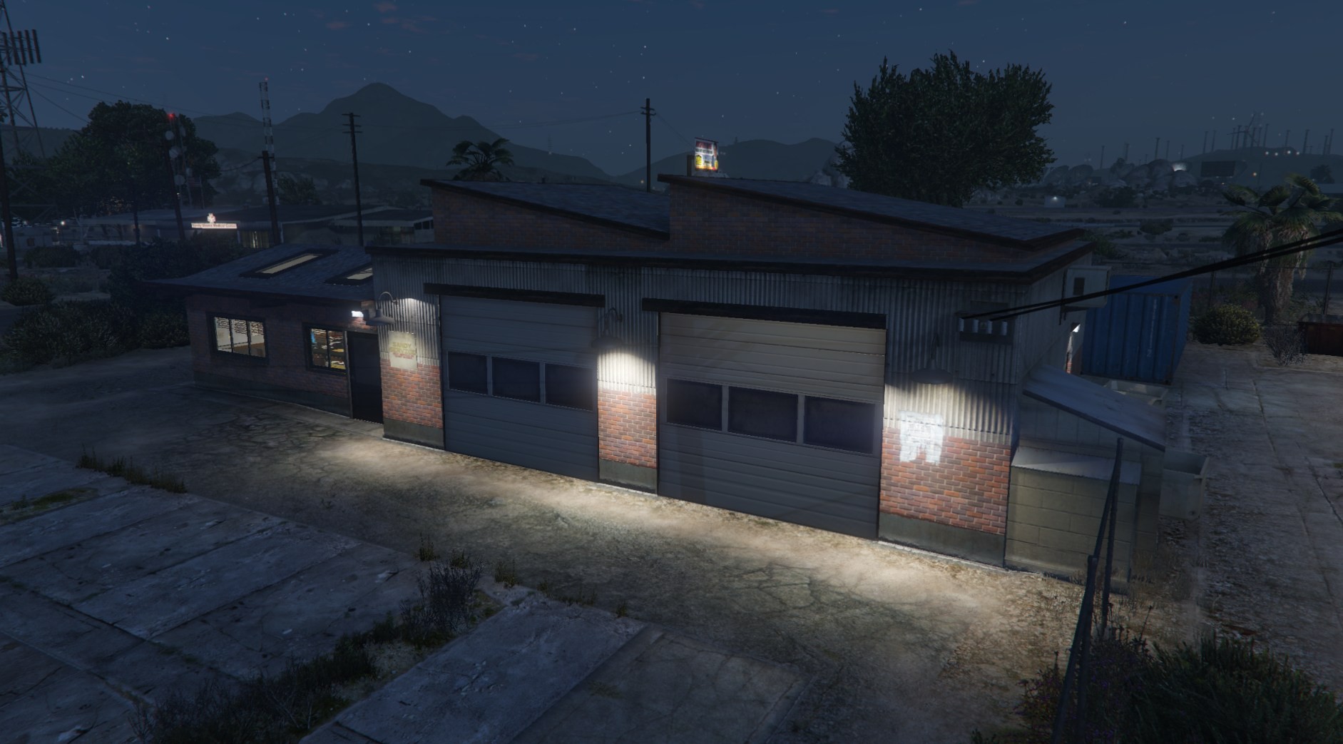 Sandy Shores Mechanic Shop Office