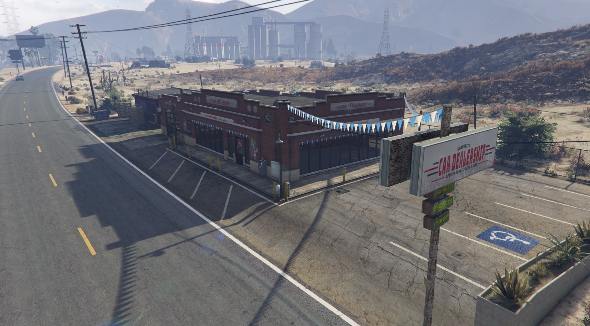 Grapeseed Car Dealership Exterior