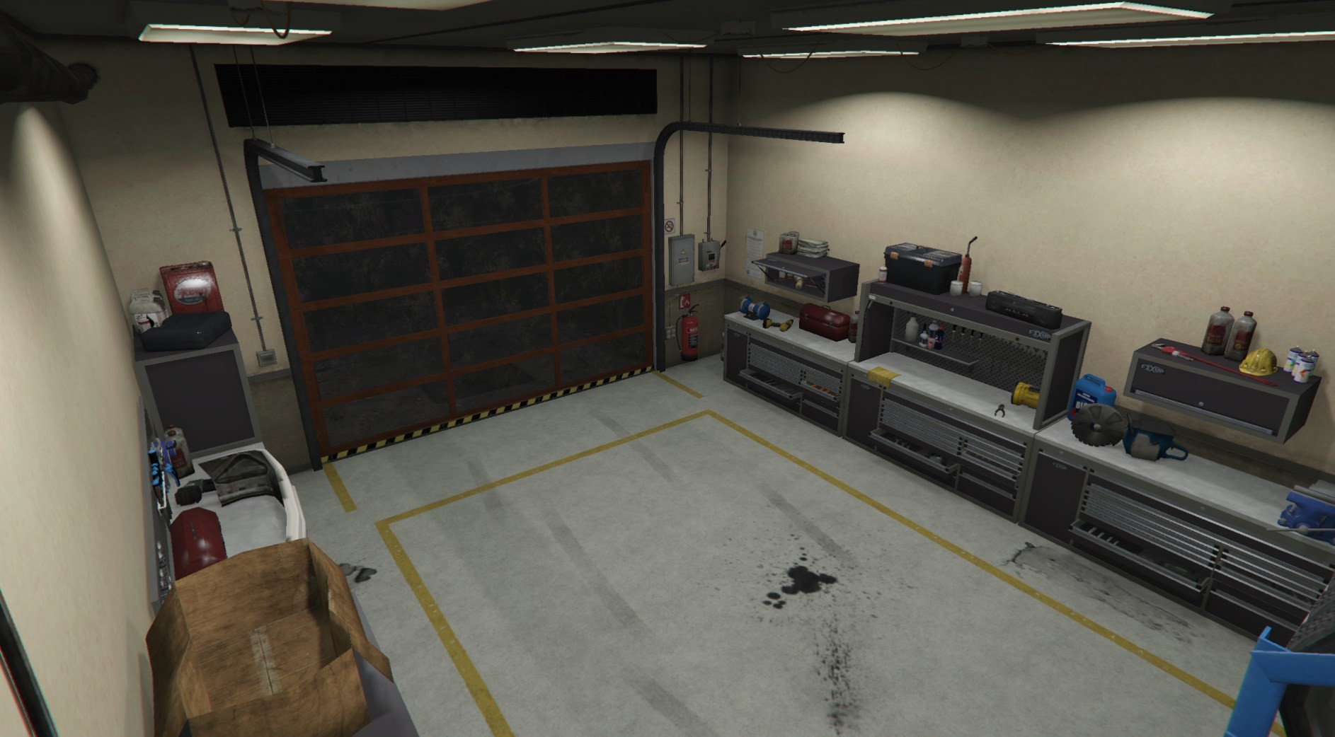 Vehicle Delivery Preparation Area