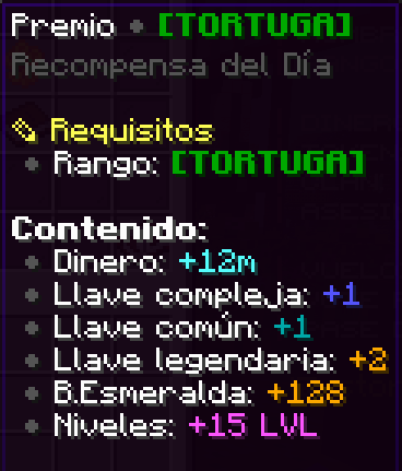 Premios diarios