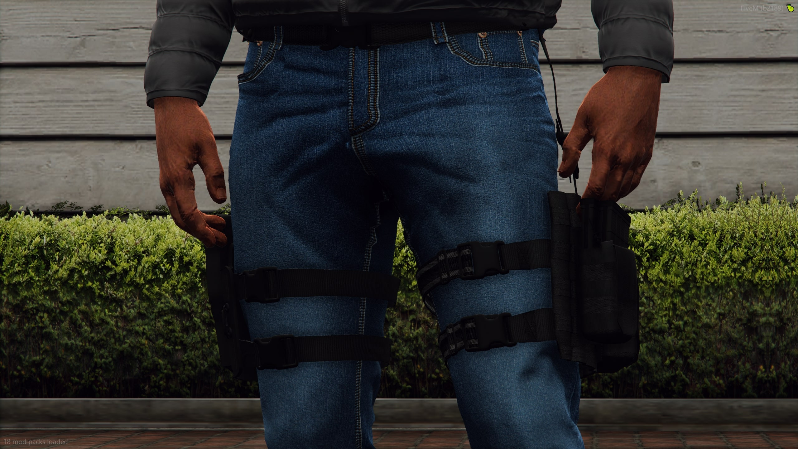 Holster animation fivem