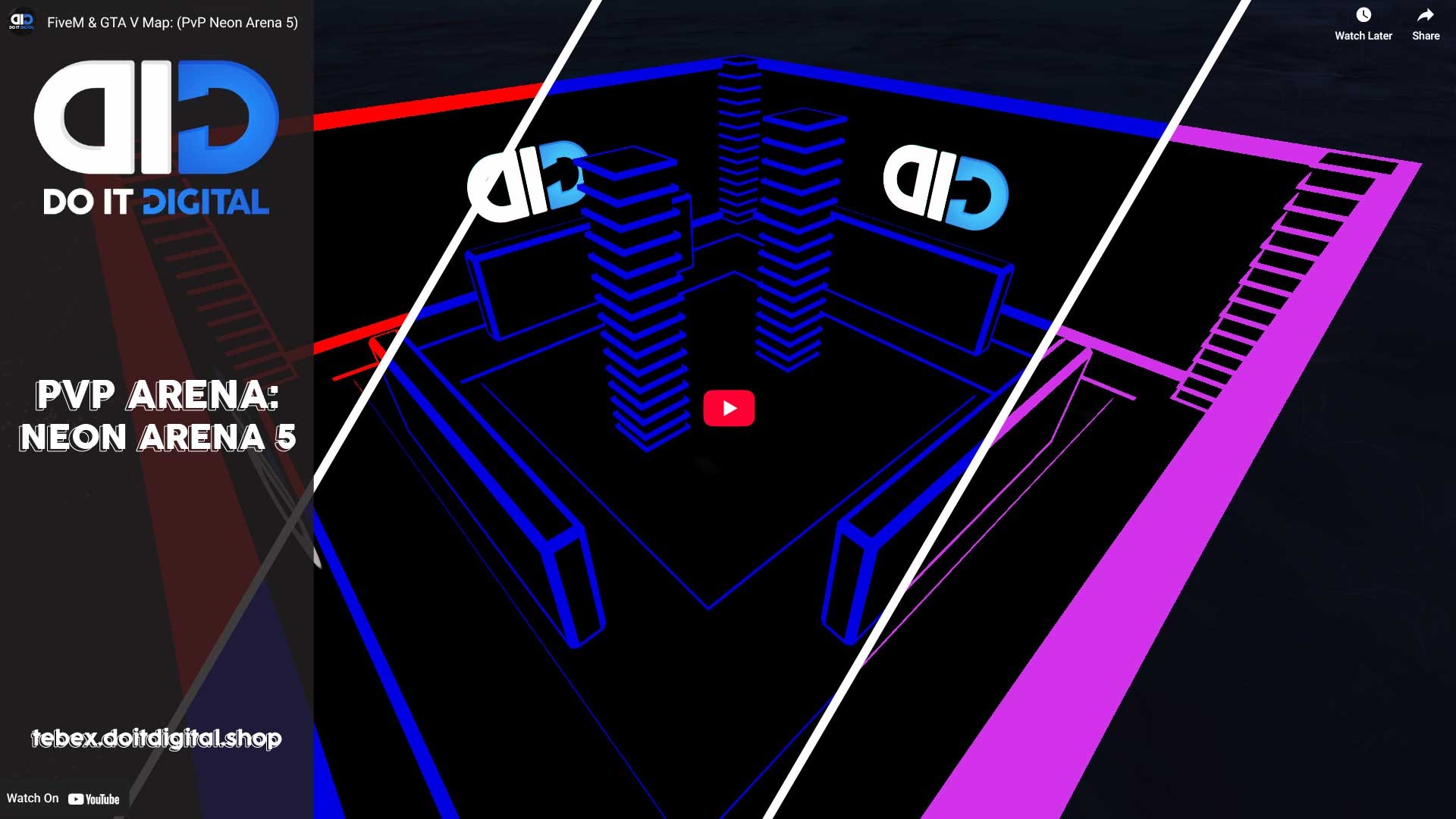 Fivem NEON PVP ARENA 5 · DoItDigital Store