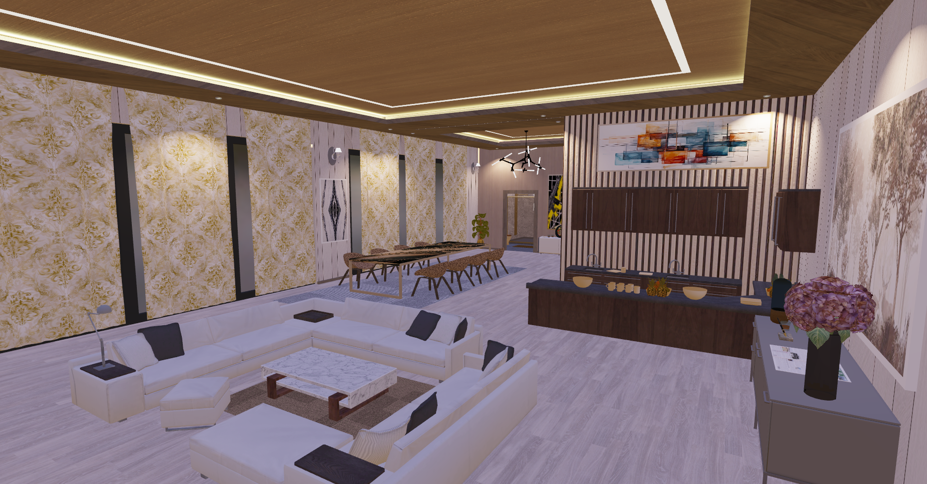 SubhamPRO · Apartment Shell 01 [ Furnished + Non Furnished ]