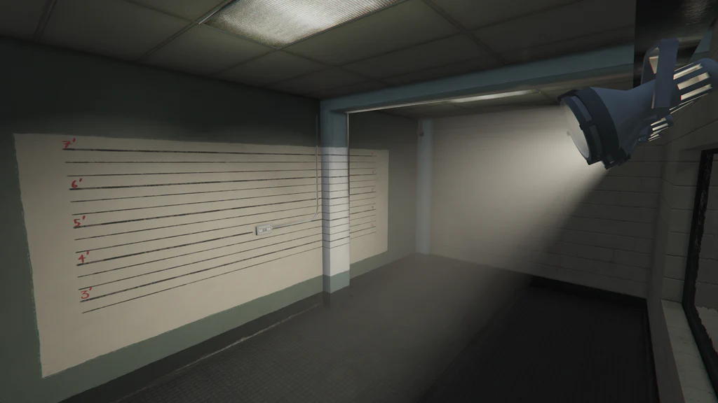 Sheriff Department suspect lineup room GTA V FiveM Interior MLO