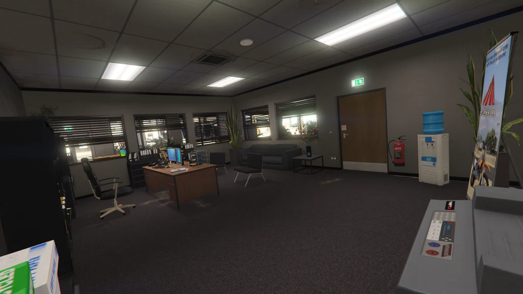 Sanders Motorcycles offices GTA V FiveM Interior MLO