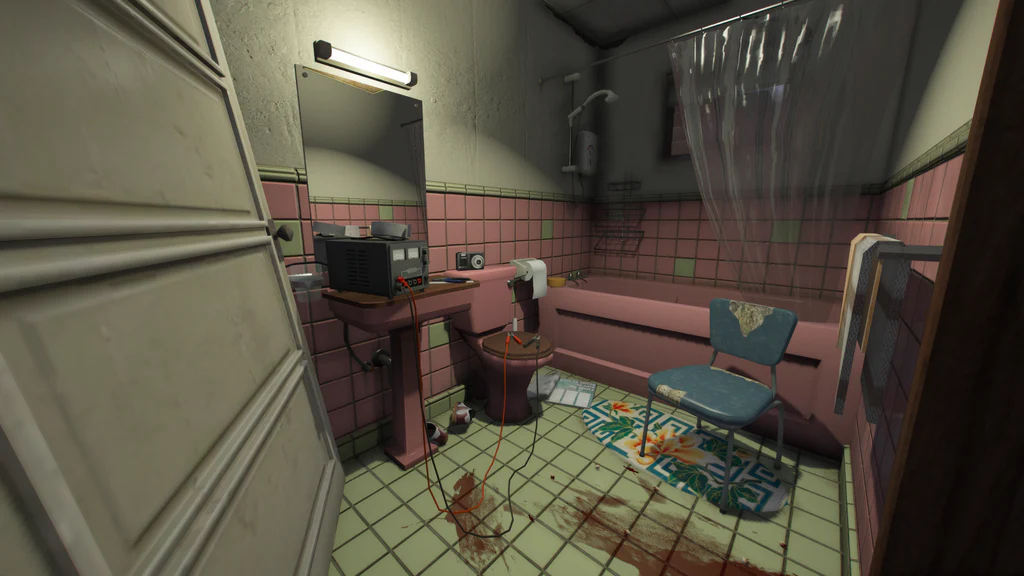 Sandy Shores Motel bathroom entity sets GTA V FiveM Interior MLO