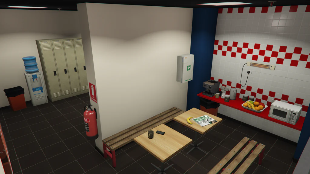 Vespucci BurgerShot kitchen GTA V FiveM Interior MLO