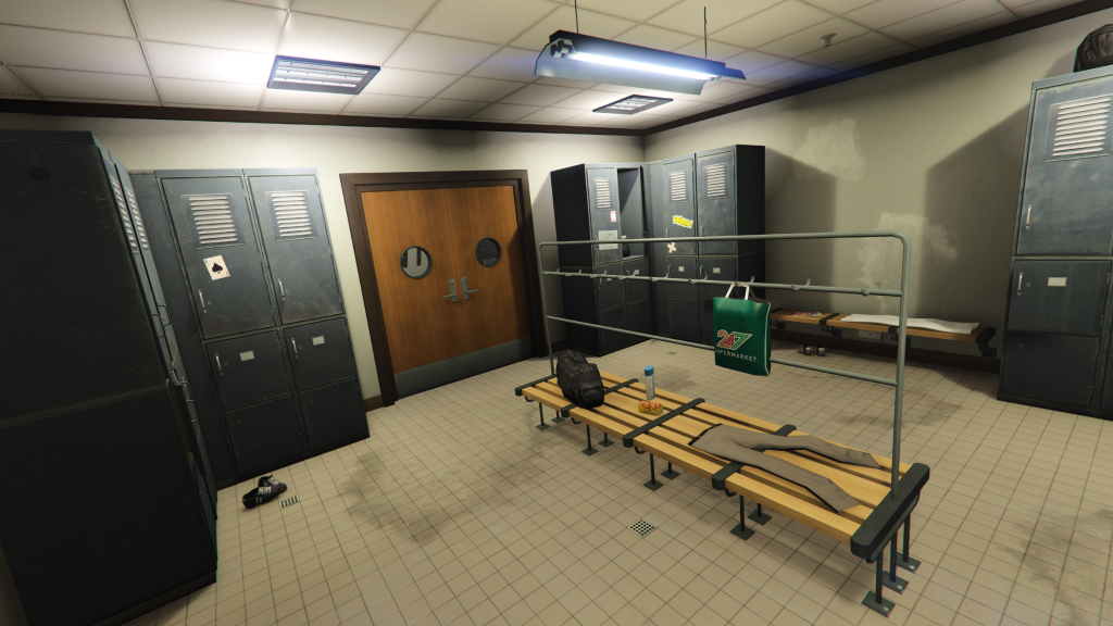 Grapeseed Sheriff’s Department locker room GTA V FiveM Interior MLO