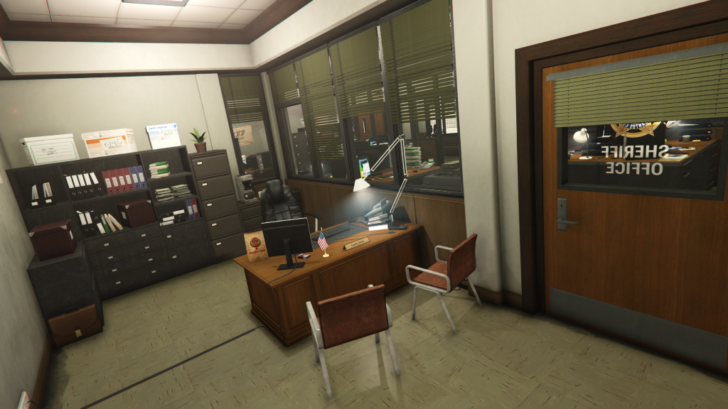 Sheriff’s Department sheriff office GTA V FiveM Interior MLO