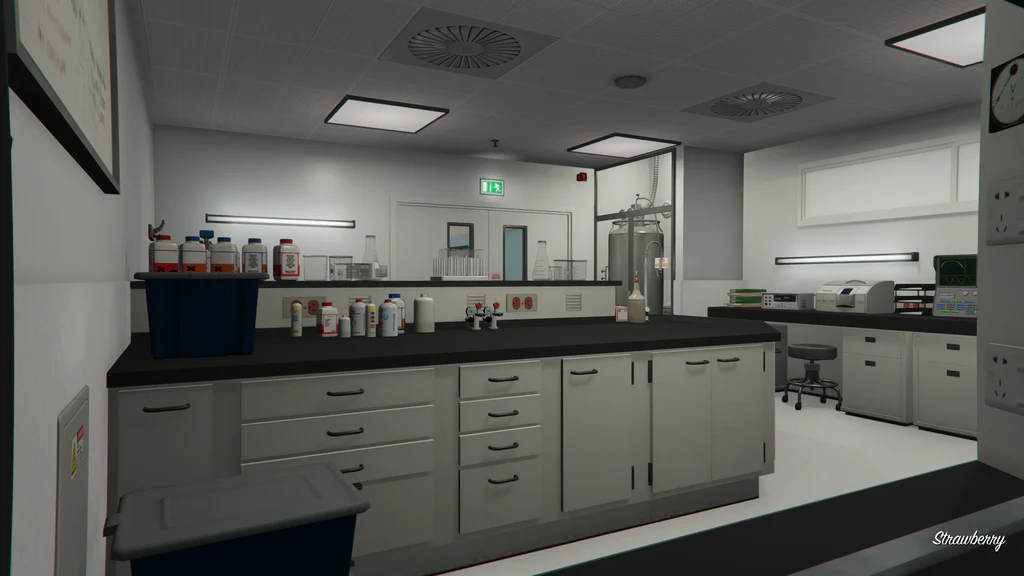 Medical Center laboratory GTA V FiveM Interior MLO