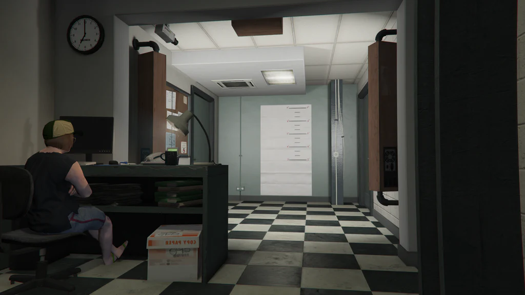 Sheriff Department mugshot room GTA V FiveM Interior MLO
