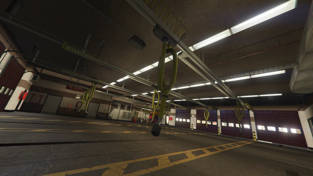 Blaine County Fire Department garage GTA V FiveM Interior MLO