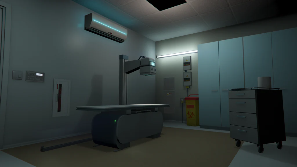 Medical Center CT scan room GTA V FiveM Interior MLO