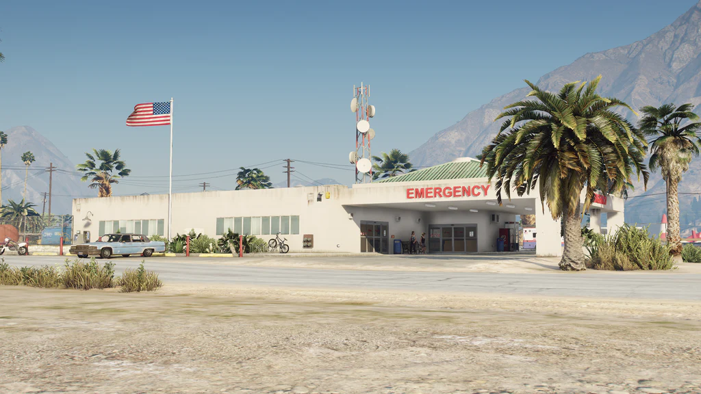 Sandy Shores Clinic Center GTA V FiveM Interior MLO