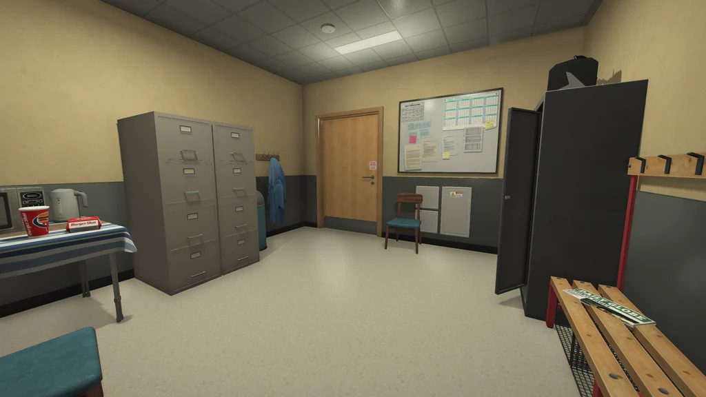 Clinic Center locker room GTA V FiveM Interior MLO
