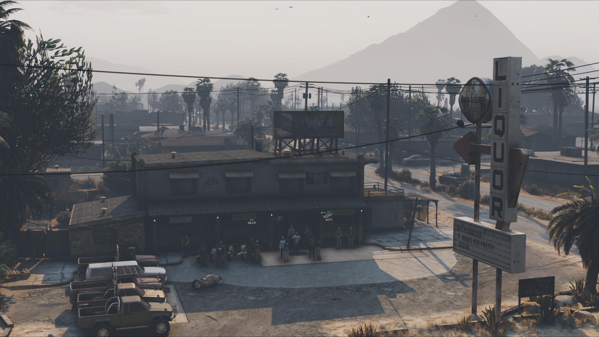 Rusty Tap bar exterior daytime GTA V FiveM Interior MLO