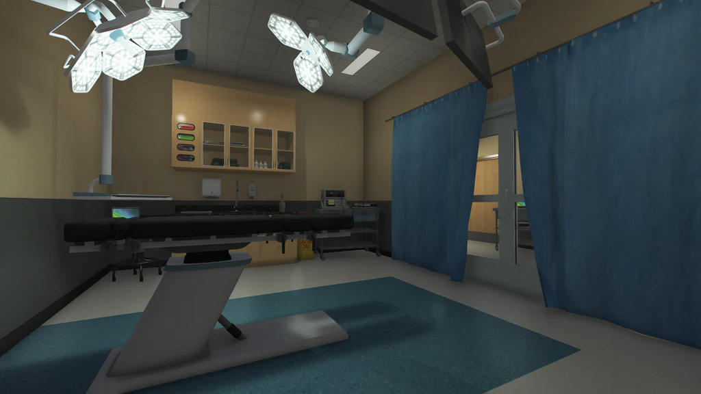 Clinic Center operating room GTA V FiveM Interior MLO