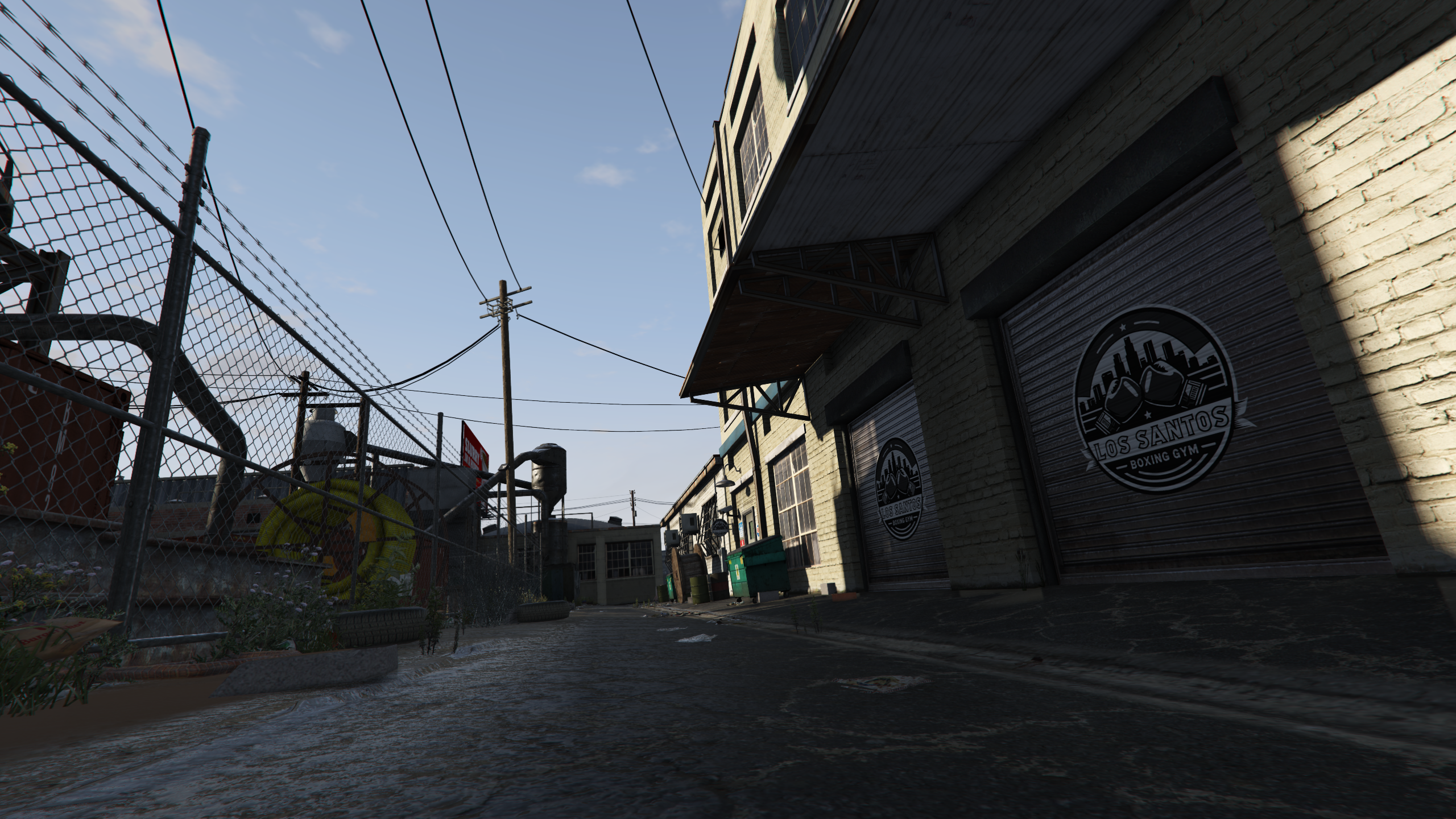 Boxing gym exterior daytime GTA V FiveM Interior MLO